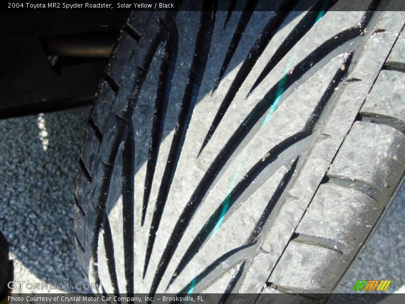 Solar Yellow / Black 2004 Toyota MR2 Spyder Roadster