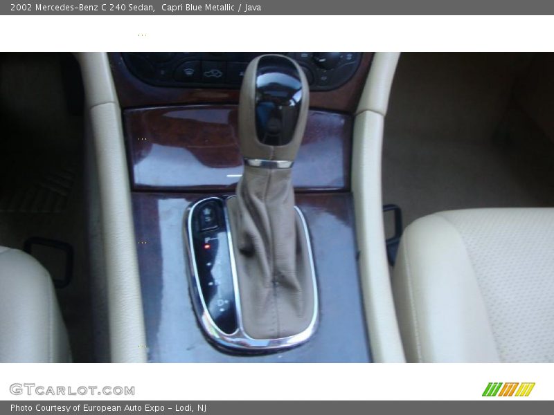 Capri Blue Metallic / Java 2002 Mercedes-Benz C 240 Sedan