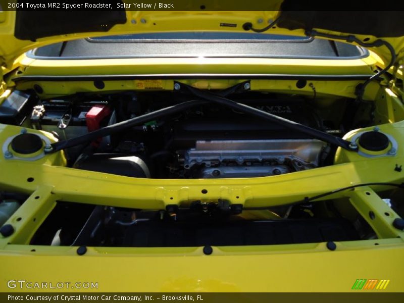 Solar Yellow / Black 2004 Toyota MR2 Spyder Roadster