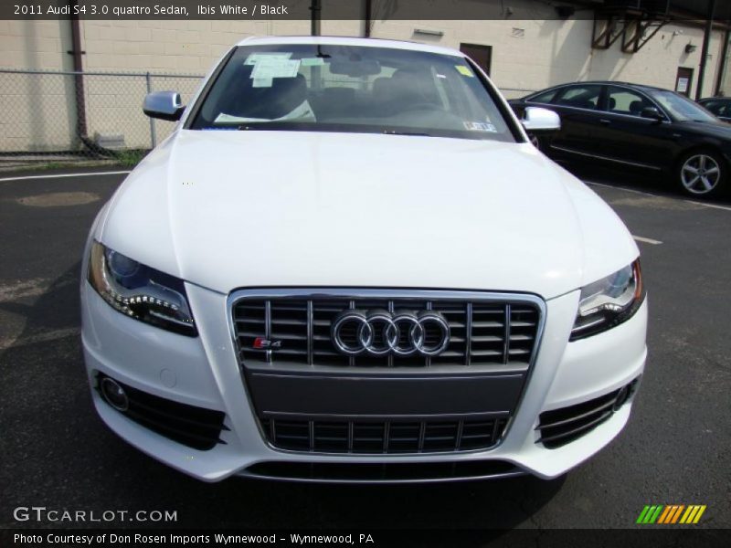 Ibis White / Black 2011 Audi S4 3.0 quattro Sedan