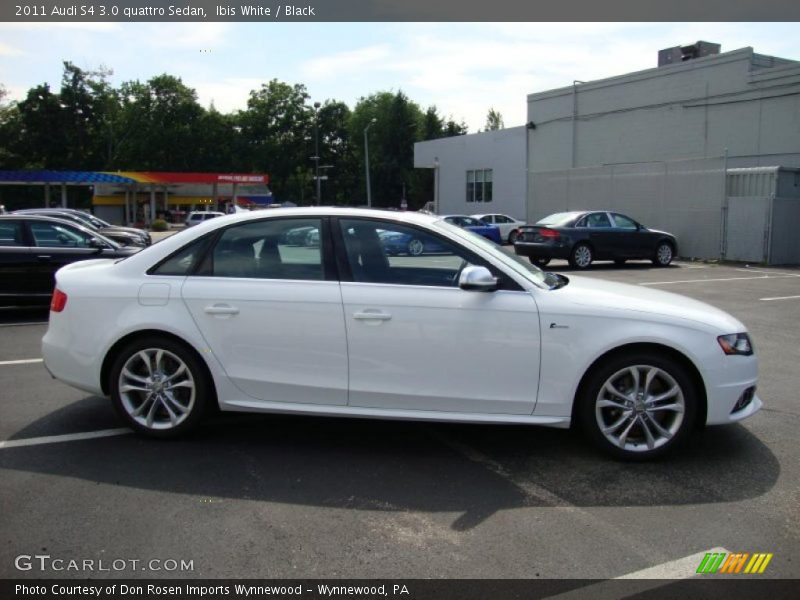 Ibis White / Black 2011 Audi S4 3.0 quattro Sedan