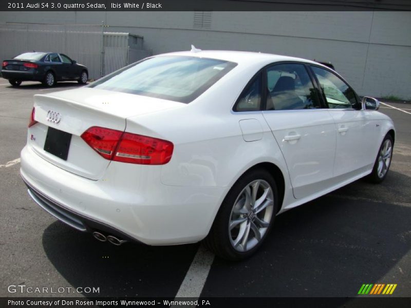 Ibis White / Black 2011 Audi S4 3.0 quattro Sedan