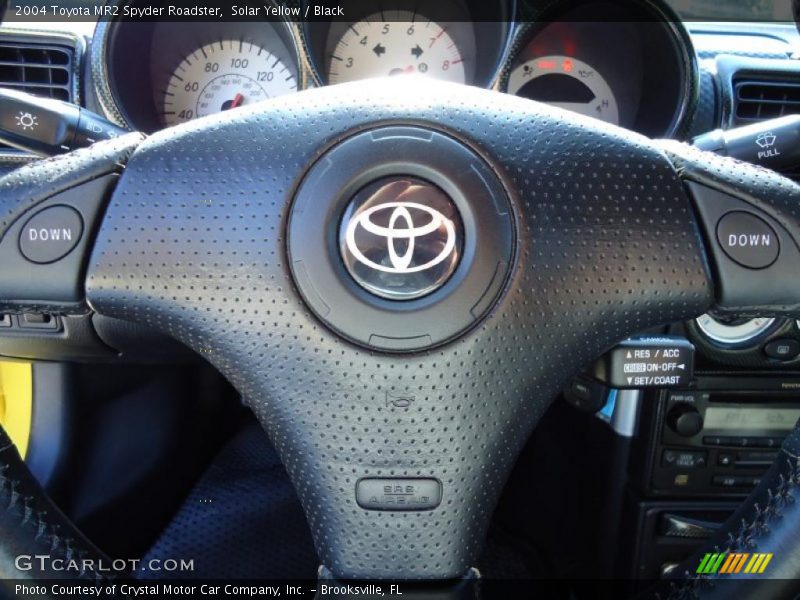 Solar Yellow / Black 2004 Toyota MR2 Spyder Roadster
