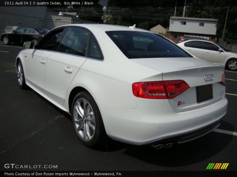 Ibis White / Black 2011 Audi S4 3.0 quattro Sedan