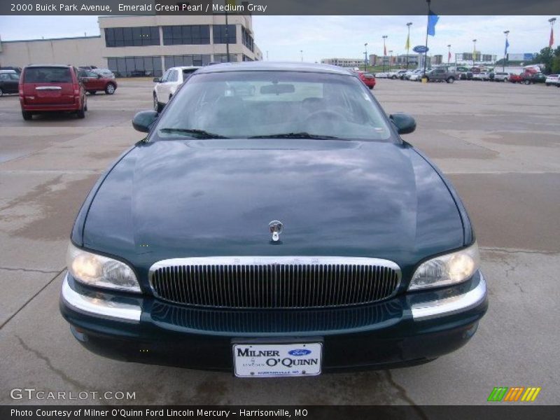 Emerald Green Pearl / Medium Gray 2000 Buick Park Avenue