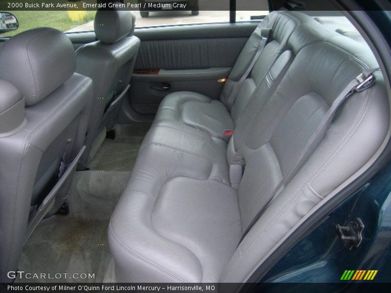 Emerald Green Pearl / Medium Gray 2000 Buick Park Avenue