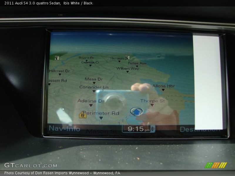 Ibis White / Black 2011 Audi S4 3.0 quattro Sedan