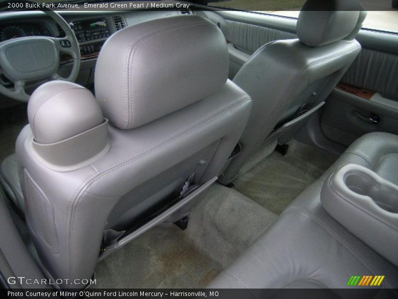 Emerald Green Pearl / Medium Gray 2000 Buick Park Avenue