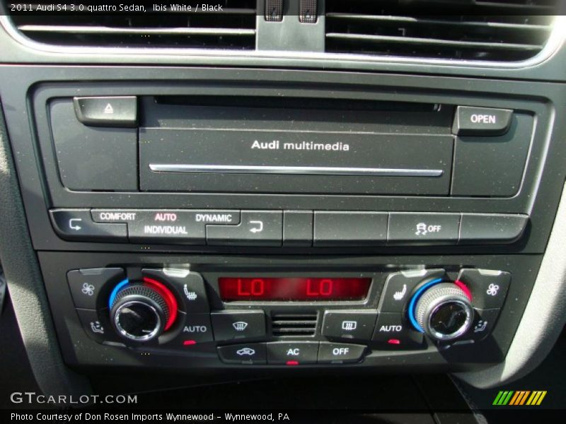 Ibis White / Black 2011 Audi S4 3.0 quattro Sedan