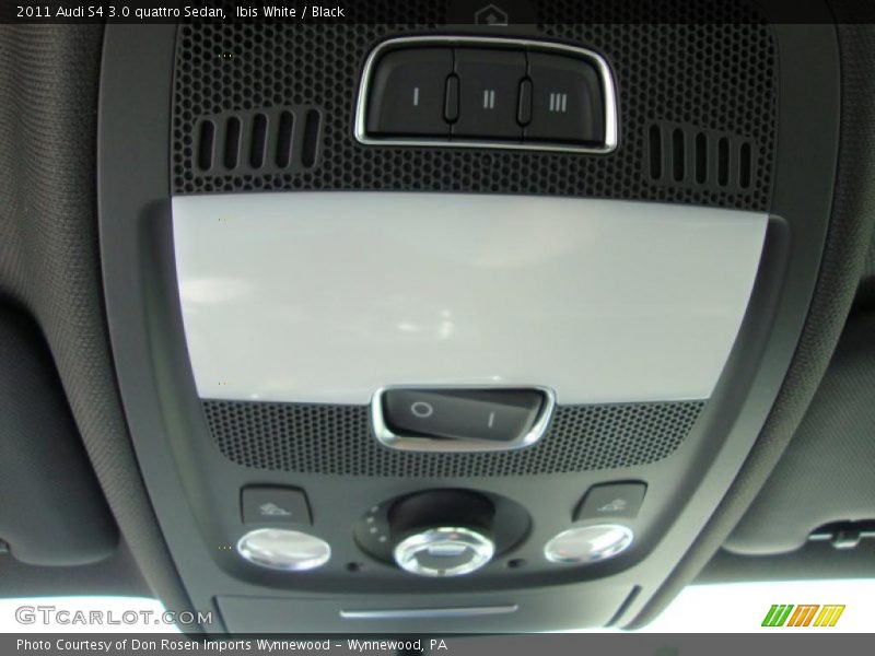 Ibis White / Black 2011 Audi S4 3.0 quattro Sedan