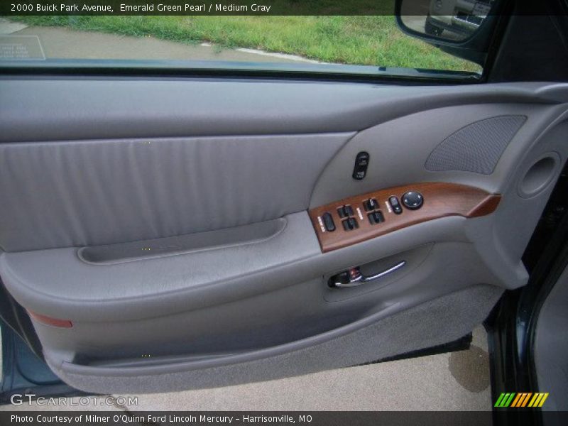 Emerald Green Pearl / Medium Gray 2000 Buick Park Avenue