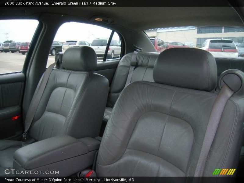 Emerald Green Pearl / Medium Gray 2000 Buick Park Avenue