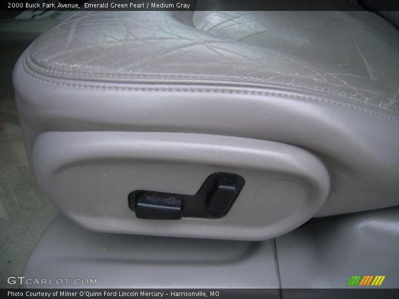 Emerald Green Pearl / Medium Gray 2000 Buick Park Avenue
