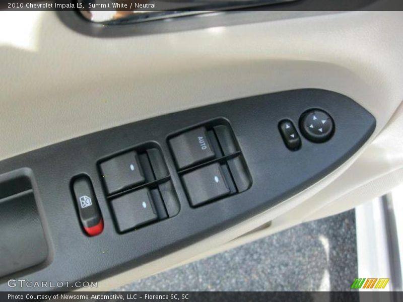 Summit White / Neutral 2010 Chevrolet Impala LS