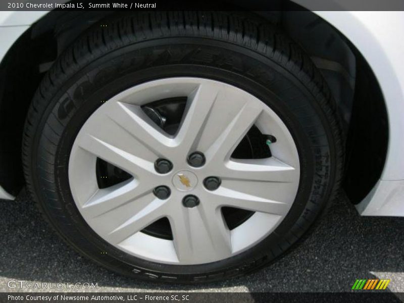 Summit White / Neutral 2010 Chevrolet Impala LS