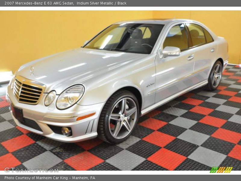Iridium Silver Metallic / Black 2007 Mercedes-Benz E 63 AMG Sedan
