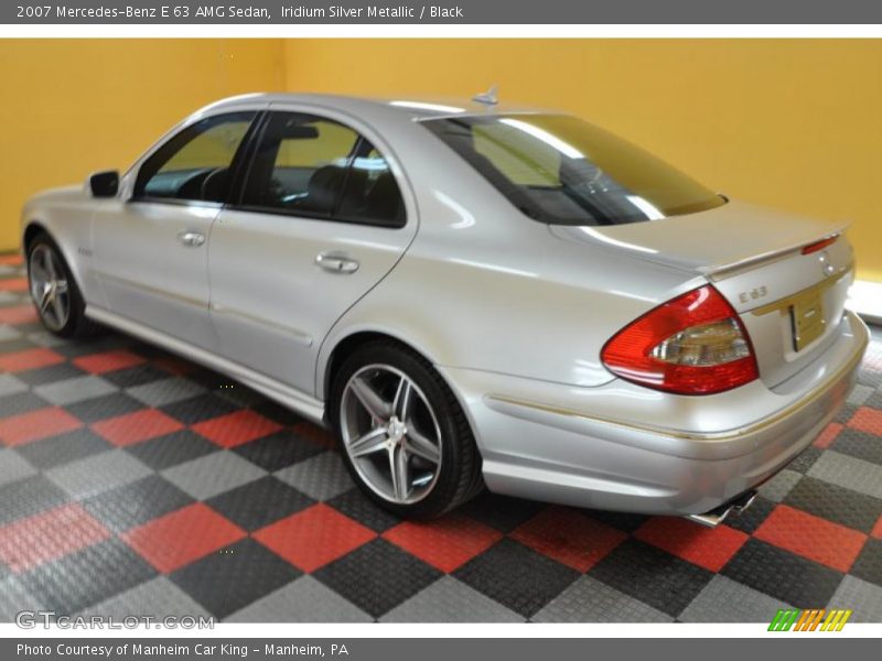 Iridium Silver Metallic / Black 2007 Mercedes-Benz E 63 AMG Sedan