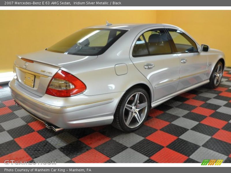 Iridium Silver Metallic / Black 2007 Mercedes-Benz E 63 AMG Sedan