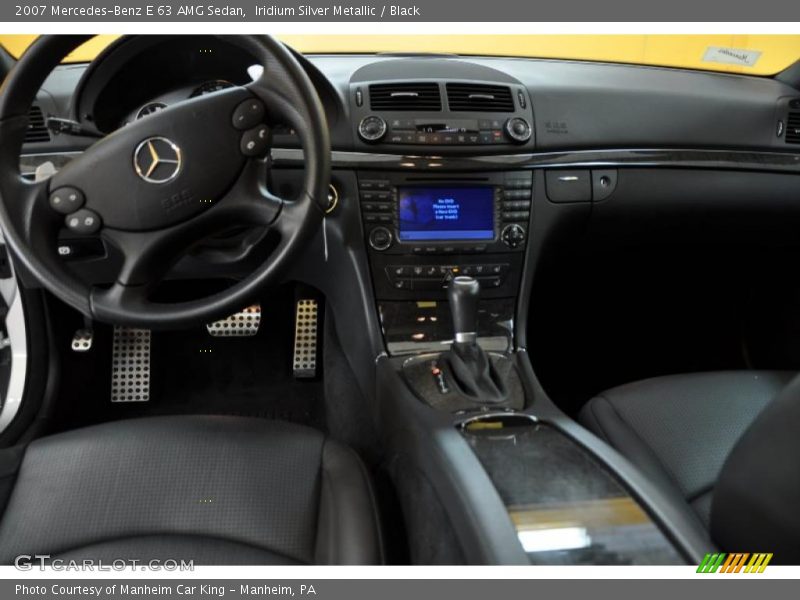 Iridium Silver Metallic / Black 2007 Mercedes-Benz E 63 AMG Sedan