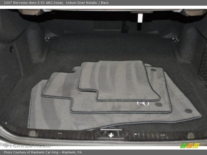 Iridium Silver Metallic / Black 2007 Mercedes-Benz E 63 AMG Sedan