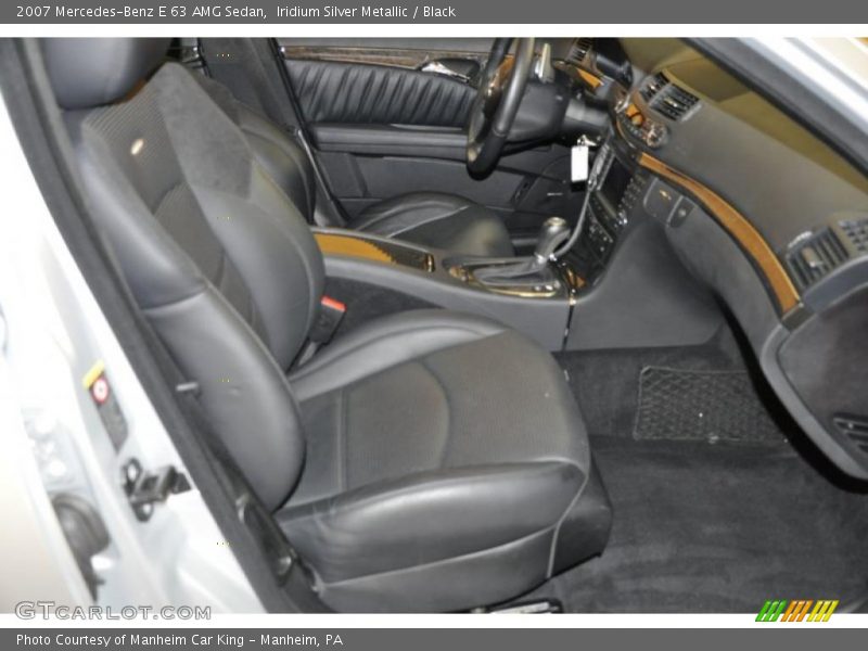 Iridium Silver Metallic / Black 2007 Mercedes-Benz E 63 AMG Sedan