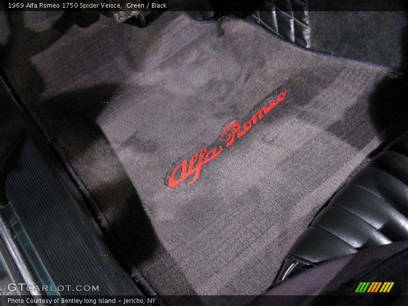 Green / Black 1969 Alfa Romeo 1750 Spider Veloce