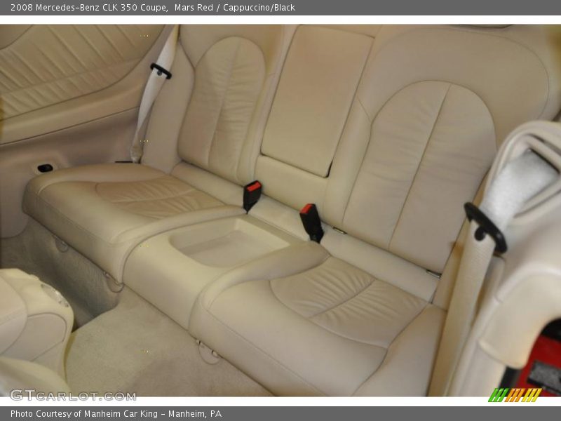 Mars Red / Cappuccino/Black 2008 Mercedes-Benz CLK 350 Coupe