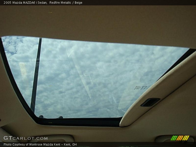 Redfire Metallic / Beige 2005 Mazda MAZDA6 i Sedan