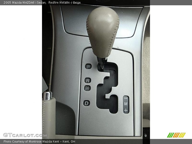 Redfire Metallic / Beige 2005 Mazda MAZDA6 i Sedan