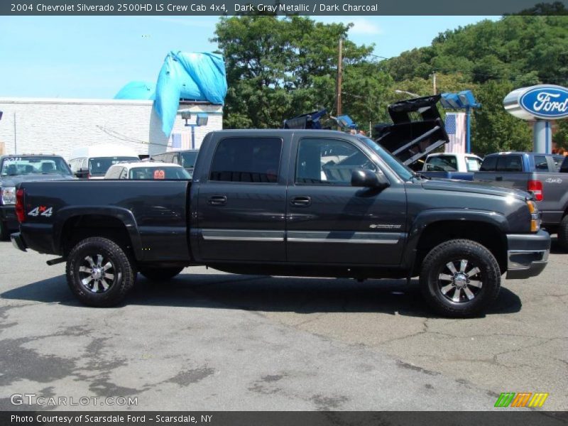 Dark Gray Metallic / Dark Charcoal 2004 Chevrolet Silverado 2500HD LS Crew Cab 4x4