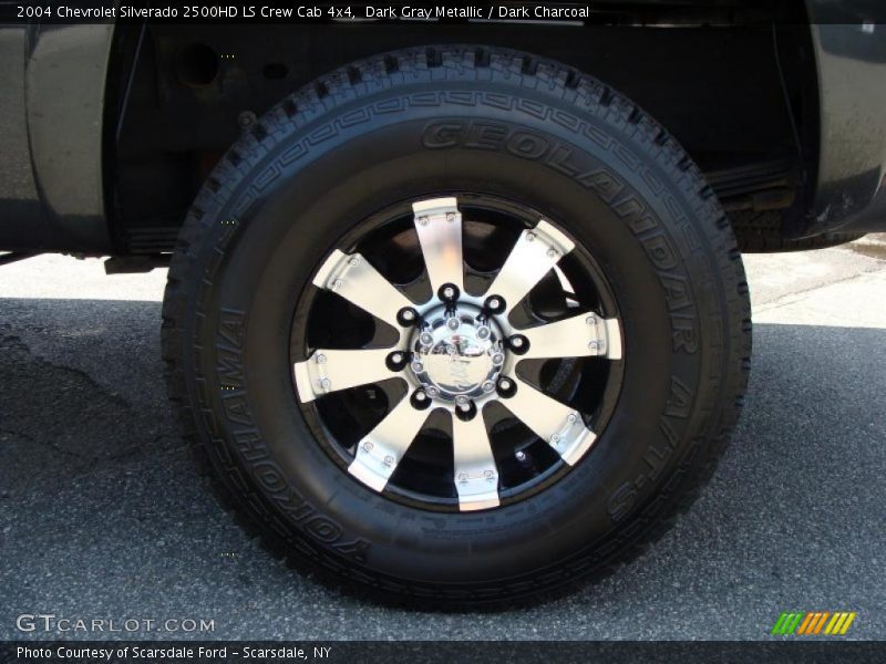 Dark Gray Metallic / Dark Charcoal 2004 Chevrolet Silverado 2500HD LS Crew Cab 4x4