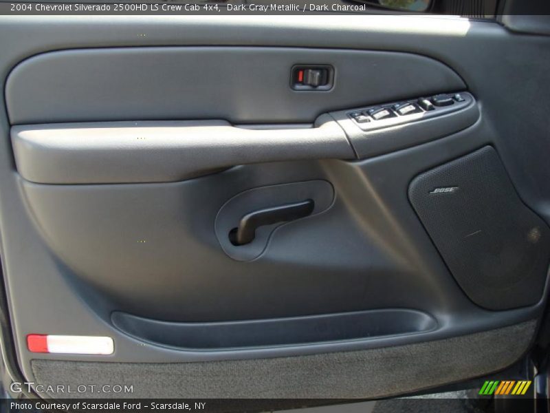 Dark Gray Metallic / Dark Charcoal 2004 Chevrolet Silverado 2500HD LS Crew Cab 4x4