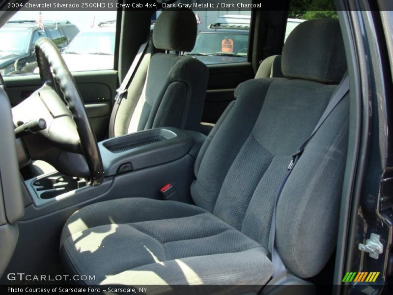 Dark Gray Metallic / Dark Charcoal 2004 Chevrolet Silverado 2500HD LS Crew Cab 4x4