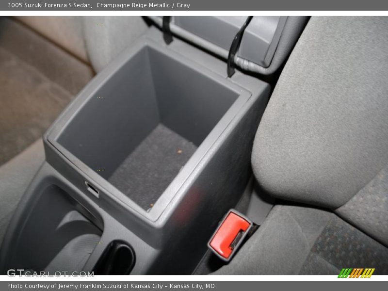 Champagne Beige Metallic / Gray 2005 Suzuki Forenza S Sedan