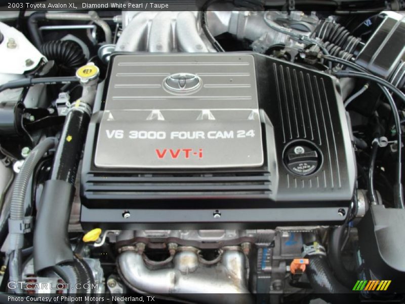 Diamond White Pearl / Taupe 2003 Toyota Avalon XL