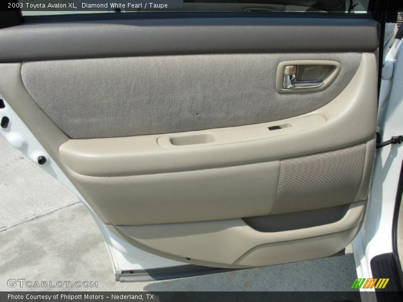 Diamond White Pearl / Taupe 2003 Toyota Avalon XL