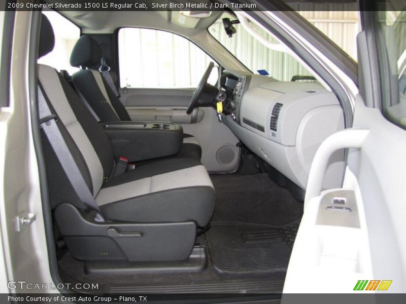 Silver Birch Metallic / Dark Titanium 2009 Chevrolet Silverado 1500 LS Regular Cab
