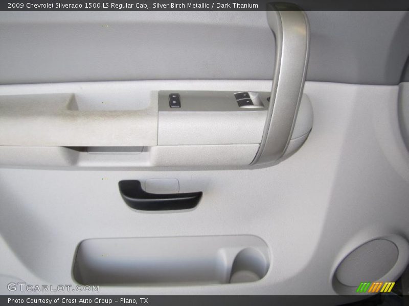 Silver Birch Metallic / Dark Titanium 2009 Chevrolet Silverado 1500 LS Regular Cab