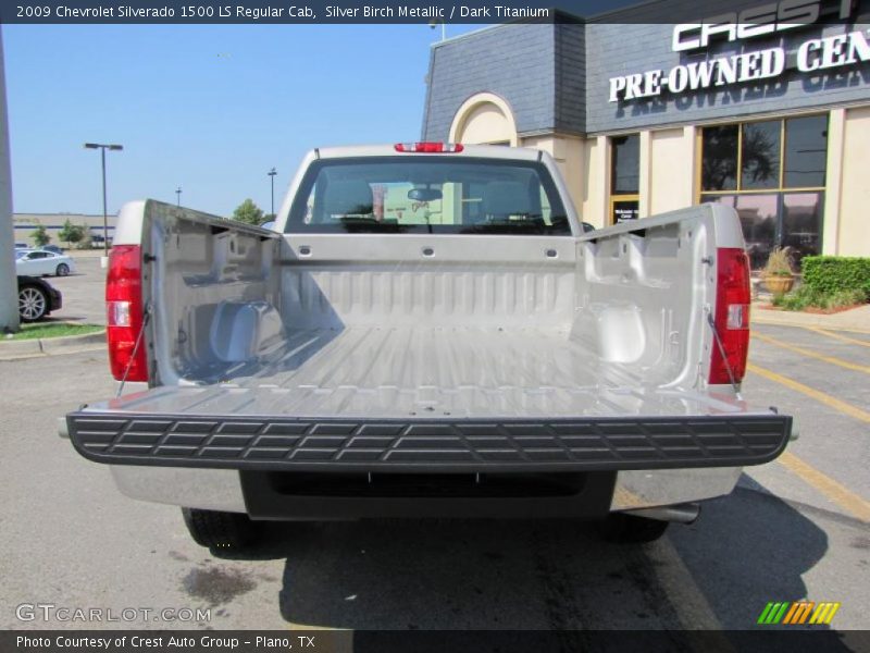 Silver Birch Metallic / Dark Titanium 2009 Chevrolet Silverado 1500 LS Regular Cab