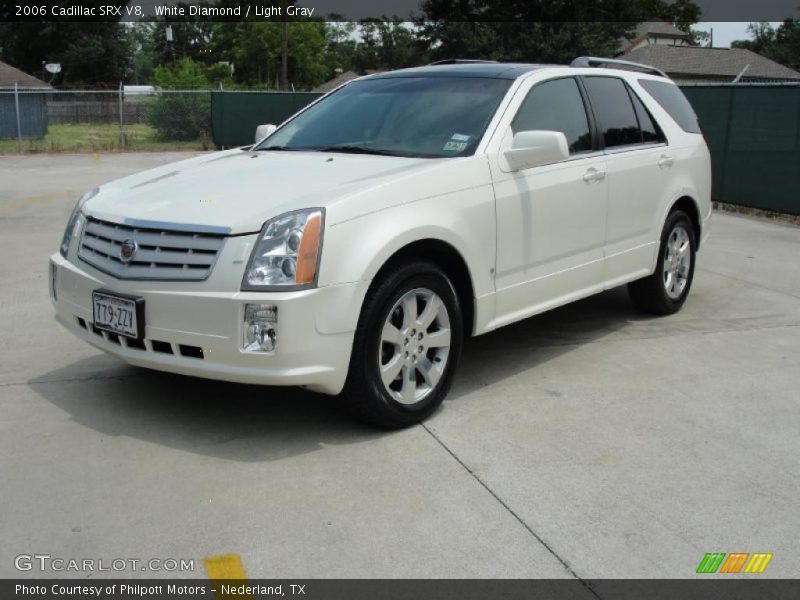 White Diamond / Light Gray 2006 Cadillac SRX V8