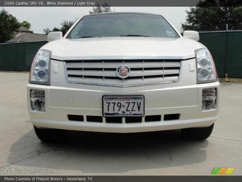 White Diamond / Light Gray 2006 Cadillac SRX V8