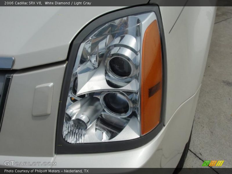 White Diamond / Light Gray 2006 Cadillac SRX V8