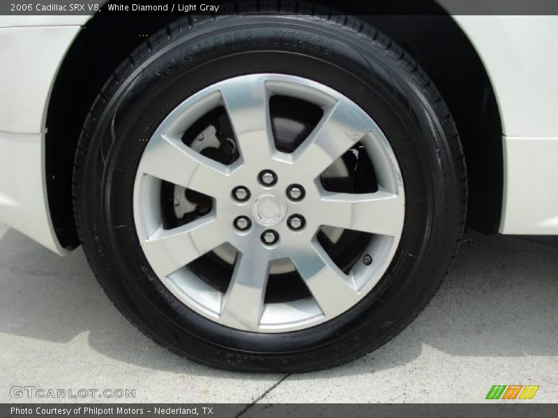 White Diamond / Light Gray 2006 Cadillac SRX V8