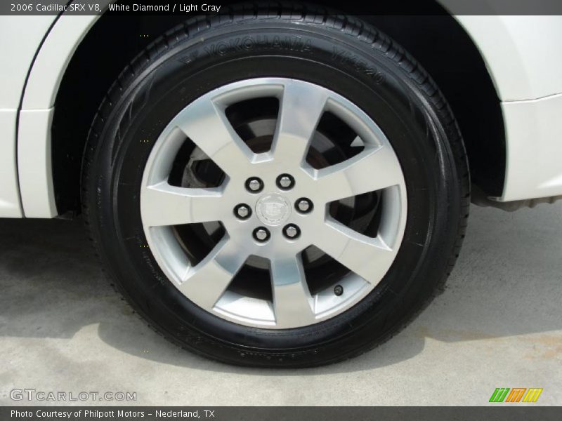 White Diamond / Light Gray 2006 Cadillac SRX V8