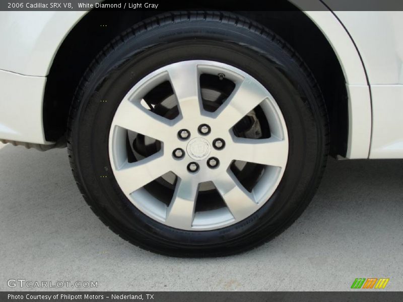 White Diamond / Light Gray 2006 Cadillac SRX V8