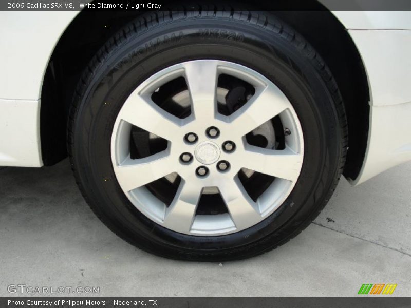 White Diamond / Light Gray 2006 Cadillac SRX V8