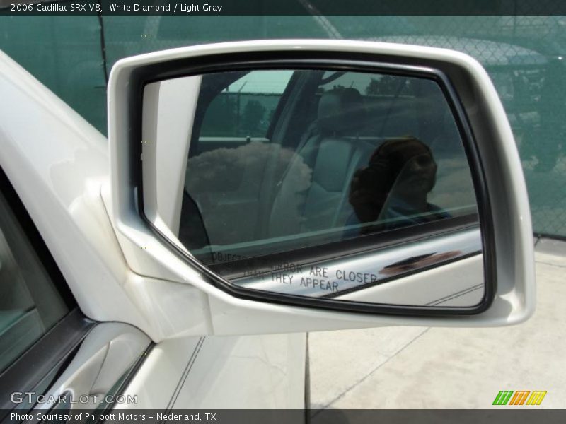 White Diamond / Light Gray 2006 Cadillac SRX V8