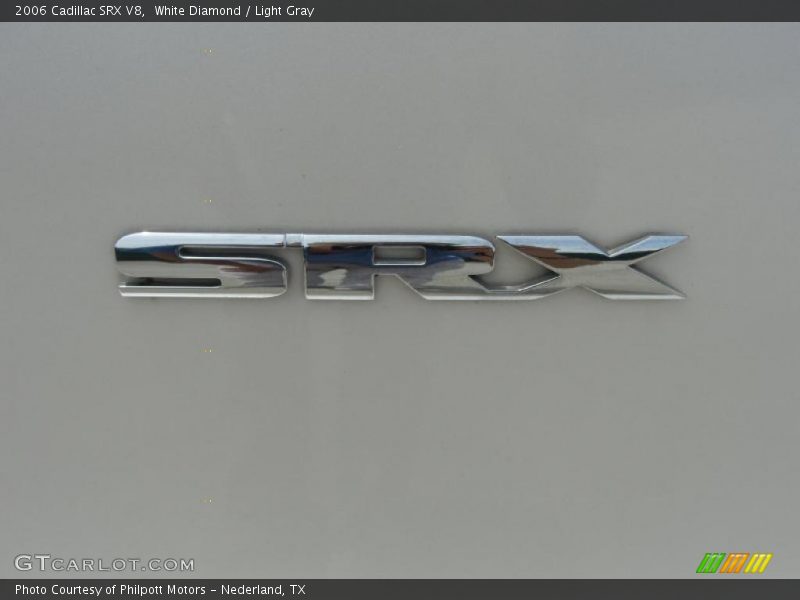 White Diamond / Light Gray 2006 Cadillac SRX V8