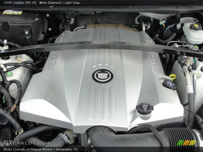 White Diamond / Light Gray 2006 Cadillac SRX V8