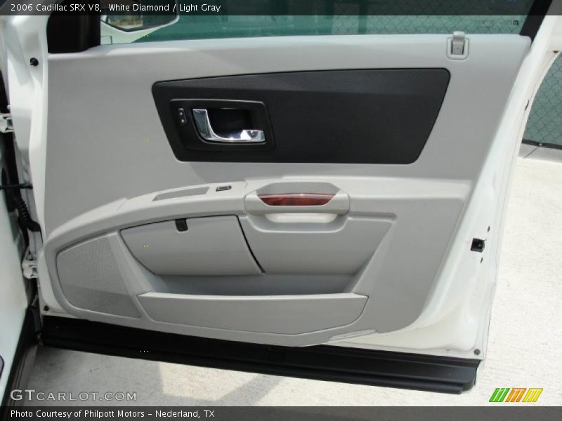 White Diamond / Light Gray 2006 Cadillac SRX V8